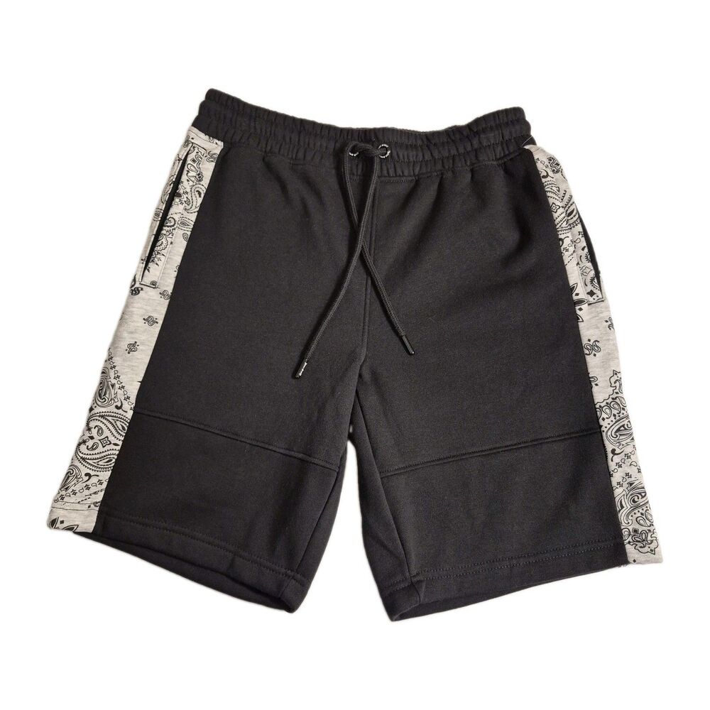Dogg Supply by Snoop Dogg Men's Fleece Shorts Size S Black Pull-On Drawstring